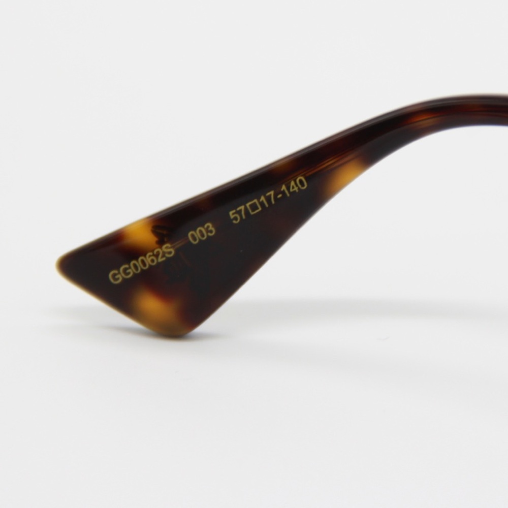 NEW GUCCI GG0062S 003 UNISEX GREEN RED SUNGLASSES - Picture 12 of 14